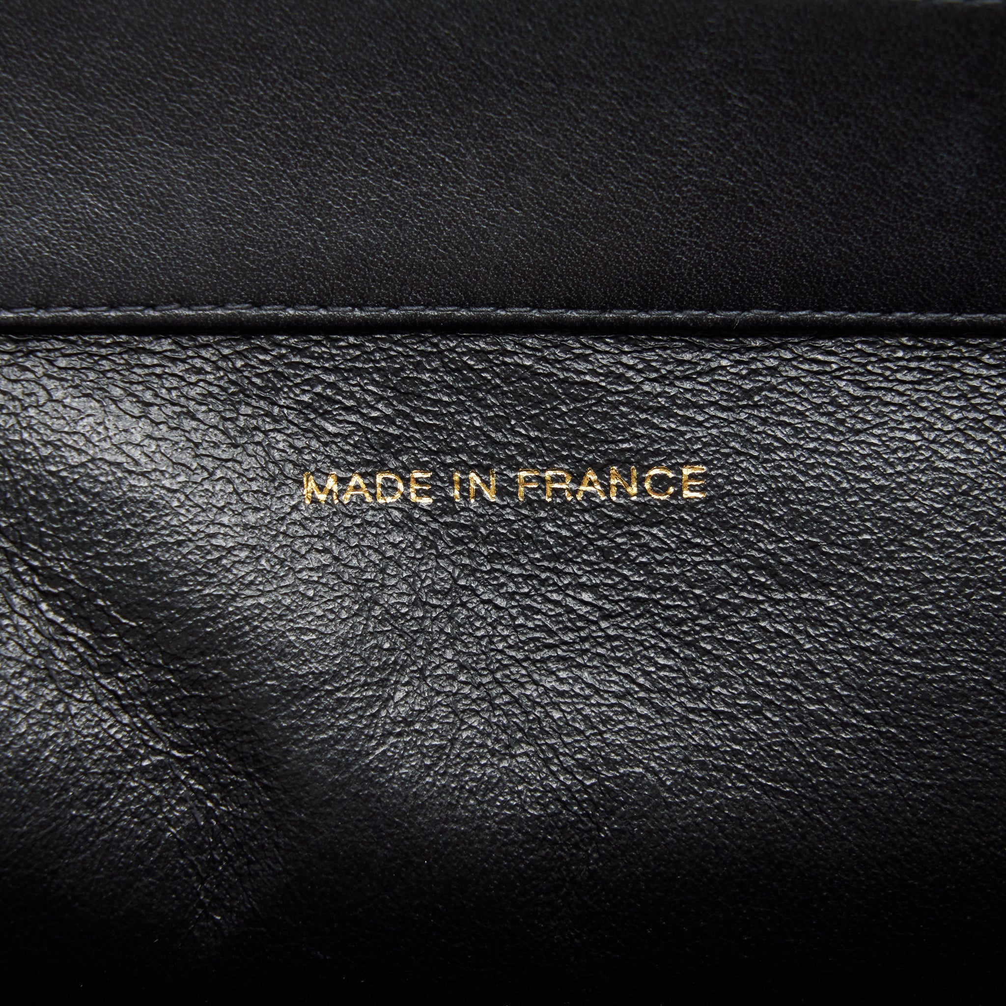 CHANEL VINTAGE CC TIMELESS SHOPPING TOTE LAMBSKIN BLACK GHW