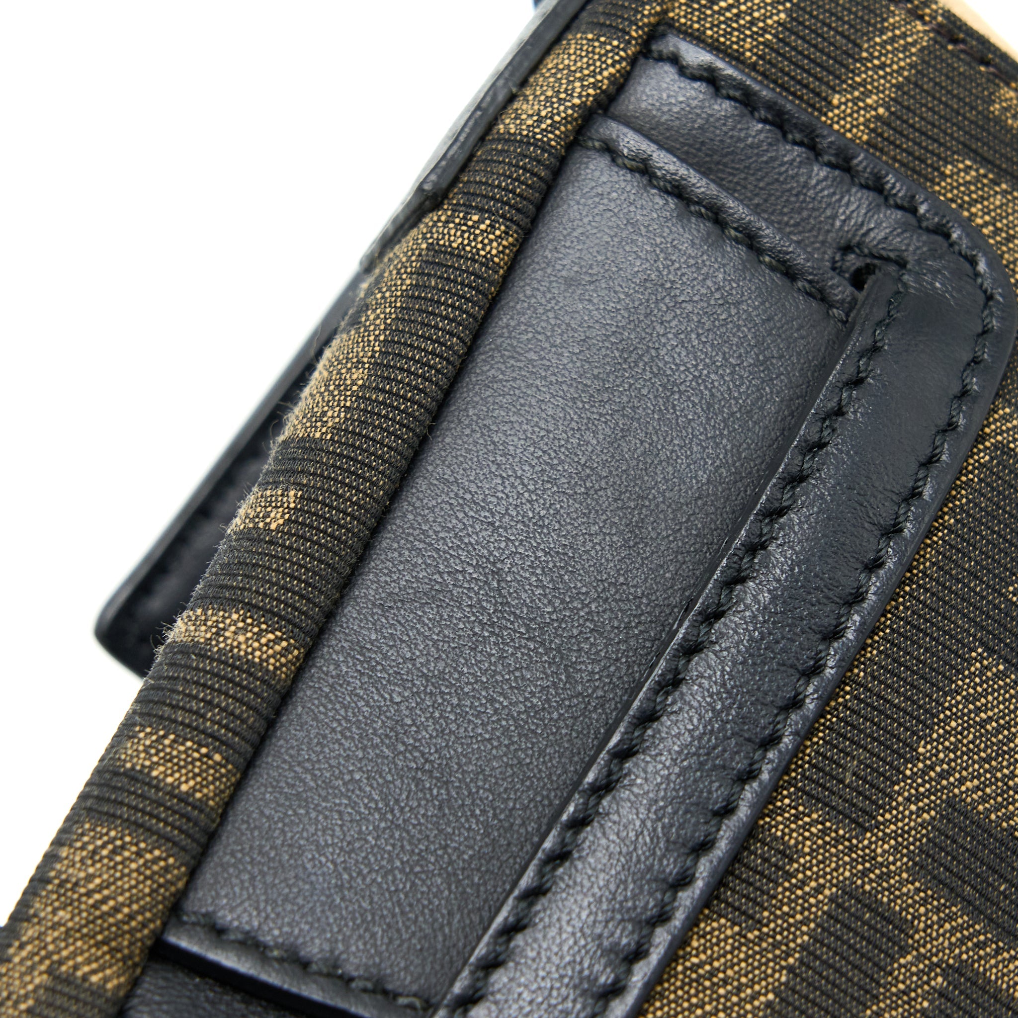 FENDI REGULAR BAGUETTE BAG FF JACQUARD CANVAS MULTICOLOUR SHW