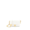 CHANEL 22A SMALL FLAP BAG CAVIAR WHITE WITH GHW (MICROCHIP)