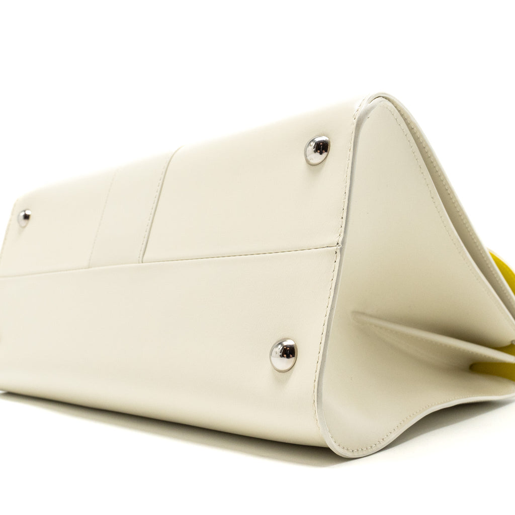 DELVAUX BRILLIANT MM MAGIC BOX CALFSKIN WHITE/MULTICOLOUR SHW