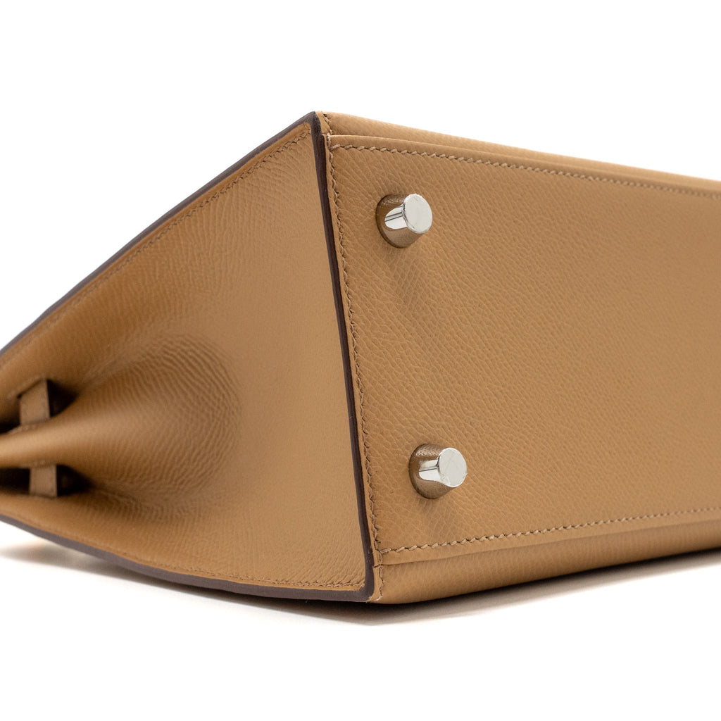 HERMES KELLY 25 EPSOM 4B BISCUIT SHW