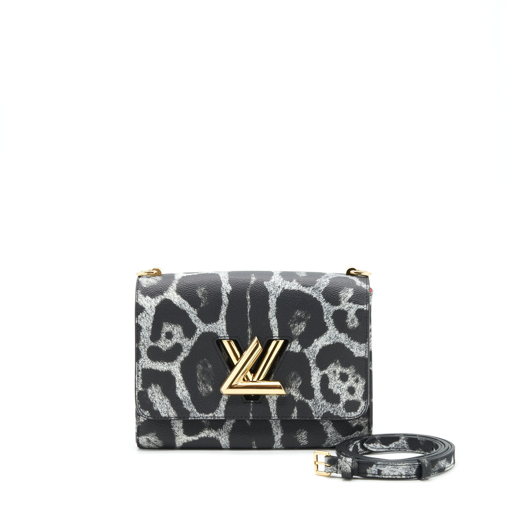 LOUIS VUITTON TWIST MM BLACK/MULTI COLOUR GHW
