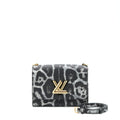 LOUIS VUITTON TWIST MM BLACK/MULTI COLOUR GHW
