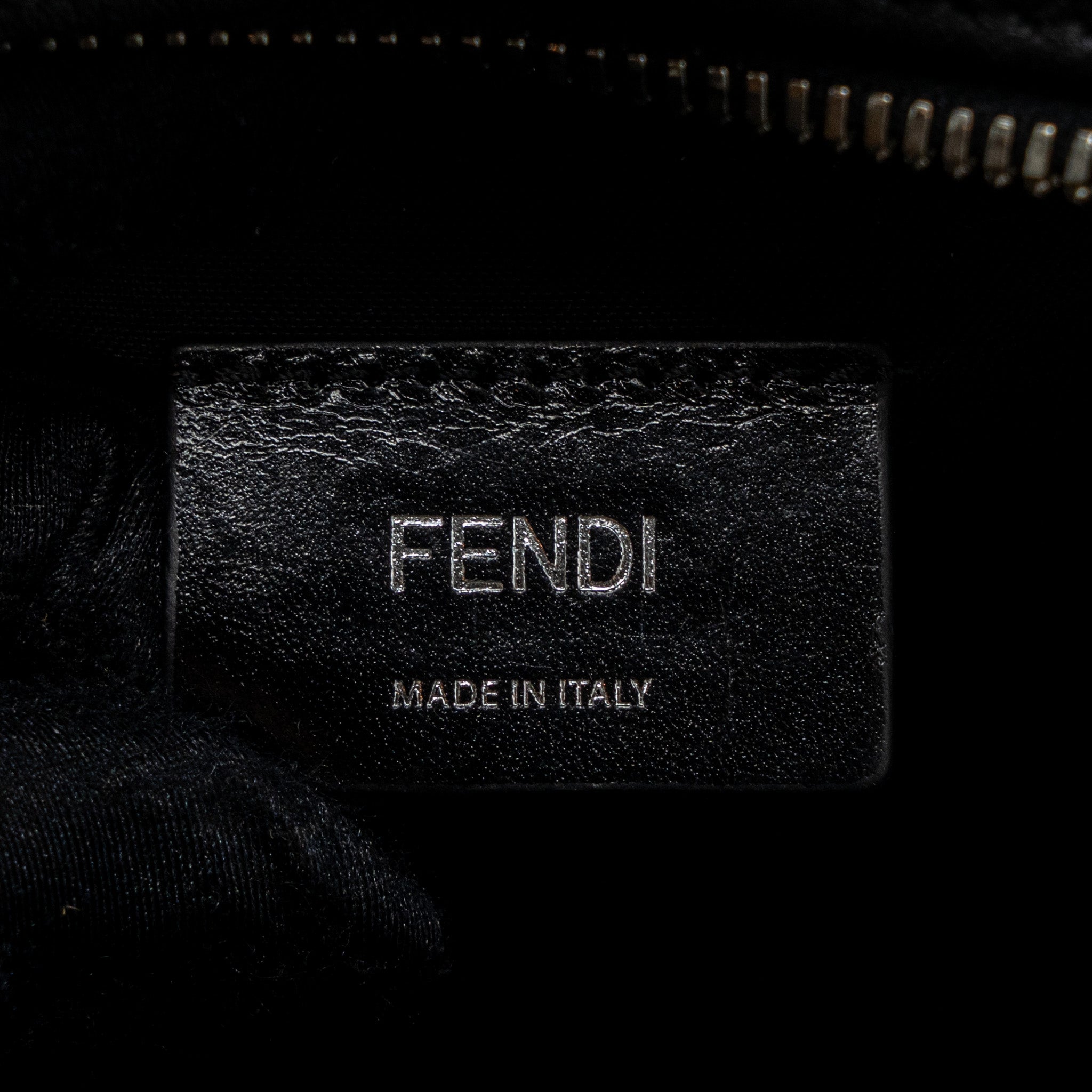 FENDI BY THE WAY BACKPACK LEATHER CRYSTAL BLACK SHW
