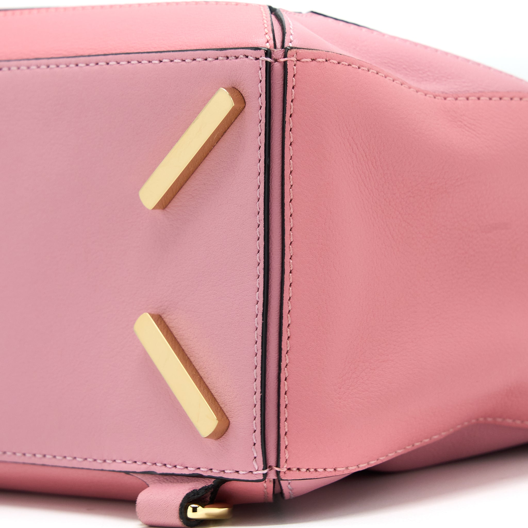 LOEWE SMALL PUZZLE BAG CALFSKIN MULTICOLOUR BLOCK GHW