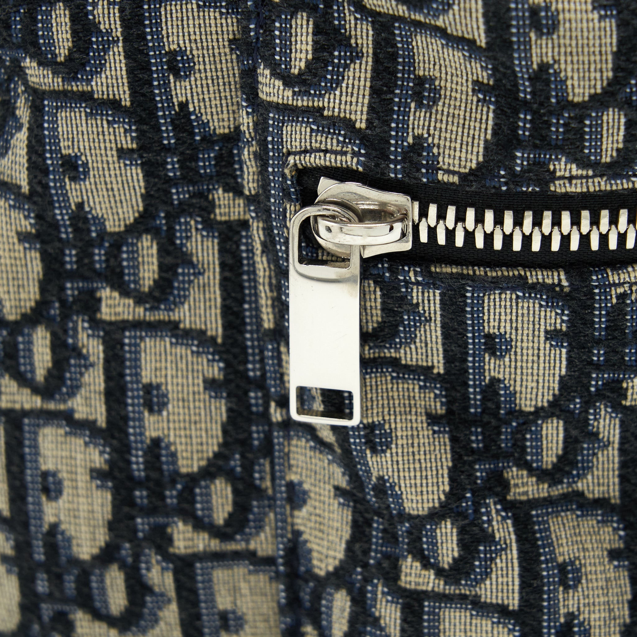 DIOR RIDER BACKPACK BEIGE AND BLACK DIOR OBLIQUE JACQUARD