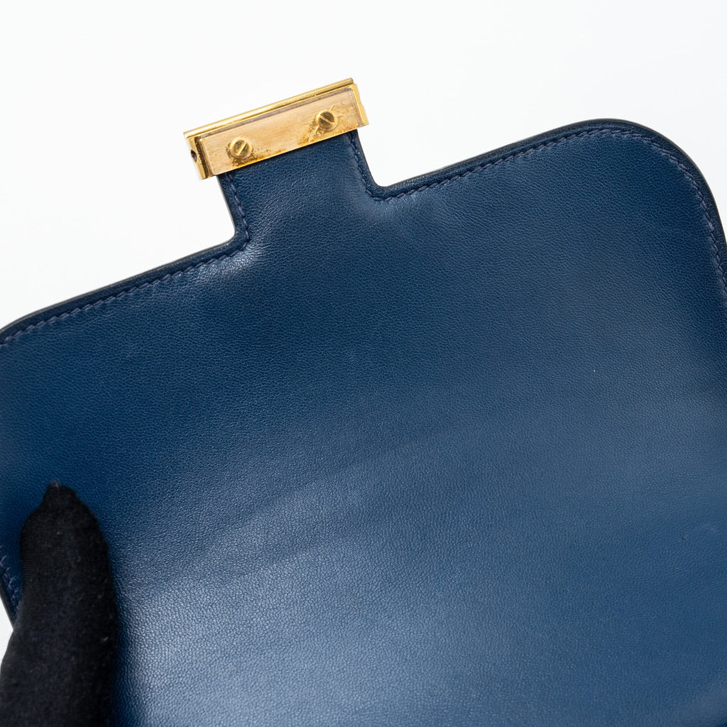 HERMES MINI CONSTANCE EVERCOLOR 7L BLUE DE MALTE GHW