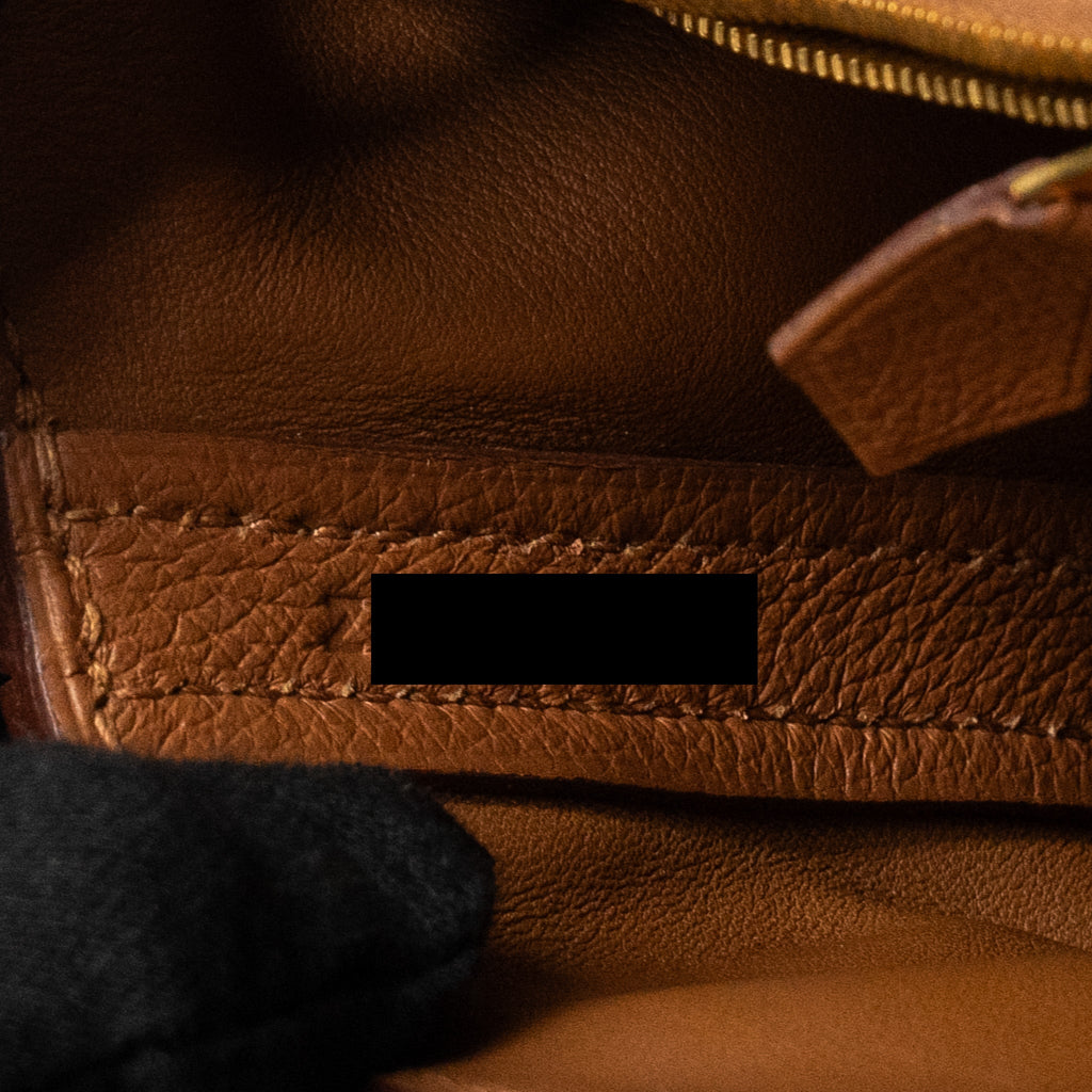 HERMES MINI 24/24 2424-21 BAG EVERCOLOR GOLD GHW