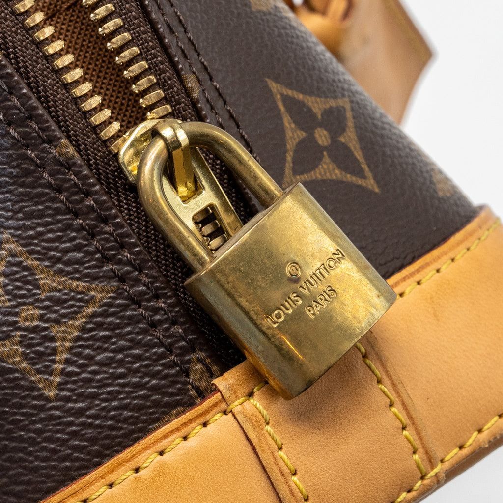 LOUIS VUITTON ALMA BB MONOGRAM CANVAS GHW
