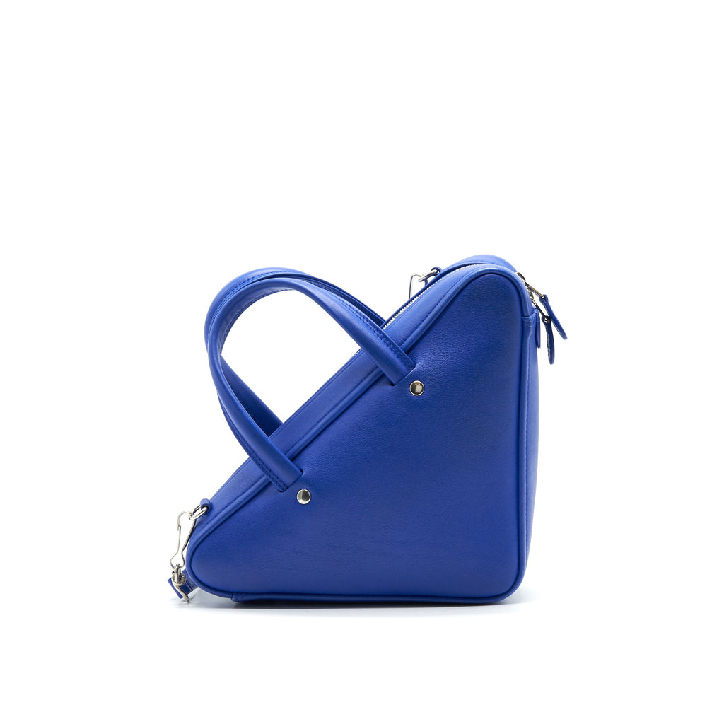 BALENCIAGA TRIANGLE DUFFLE XS BAG BLUE SHW