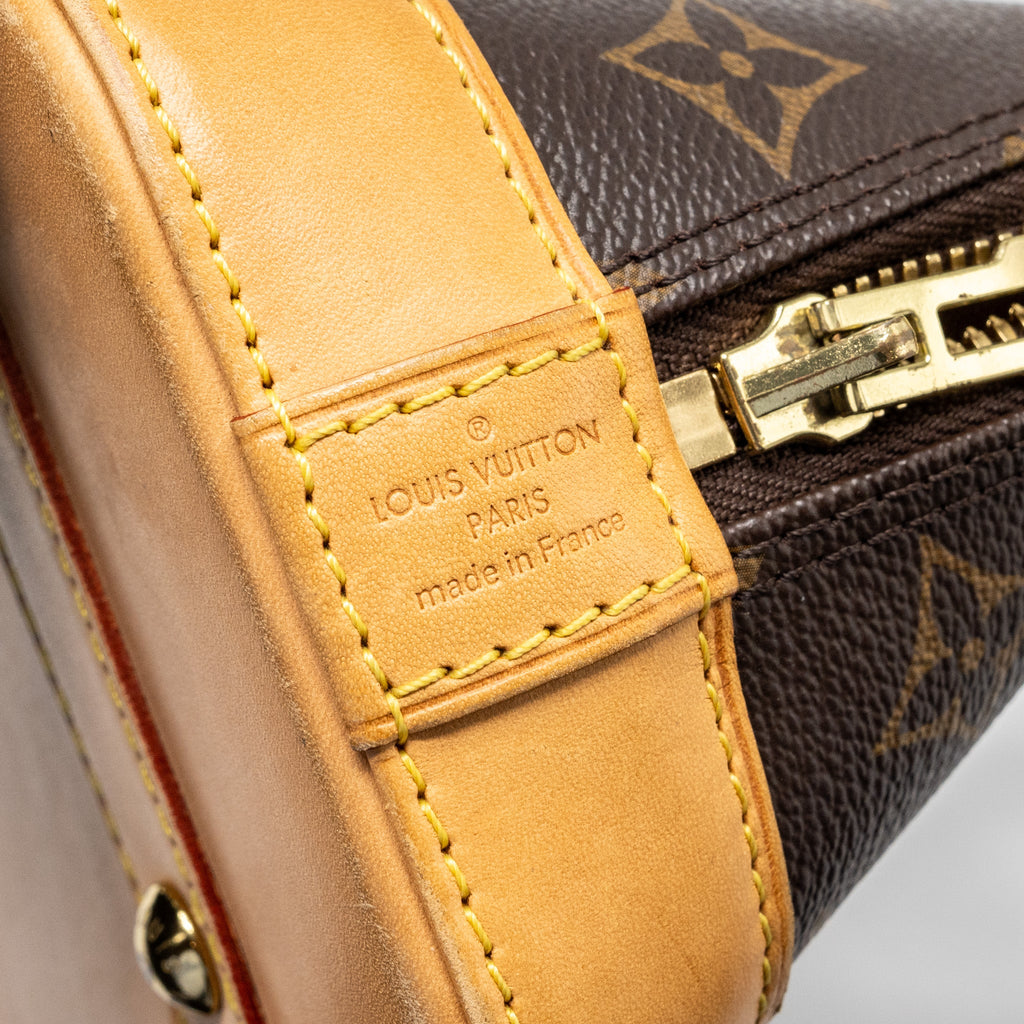 LOUIS VUITTON ALMA BB MONOGRAM CANVAS GHW