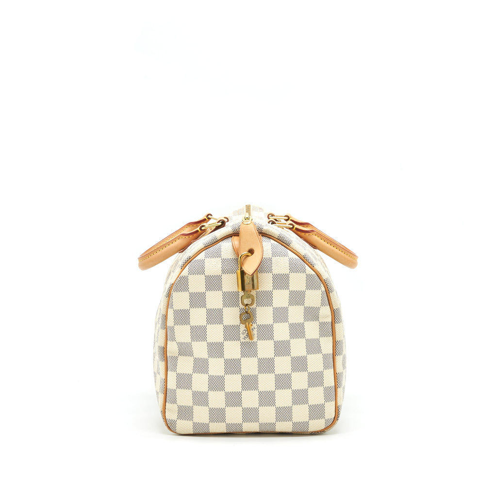 LOUIS VUITTON SPEEDY 30 DAMIER AZUR CANVAS