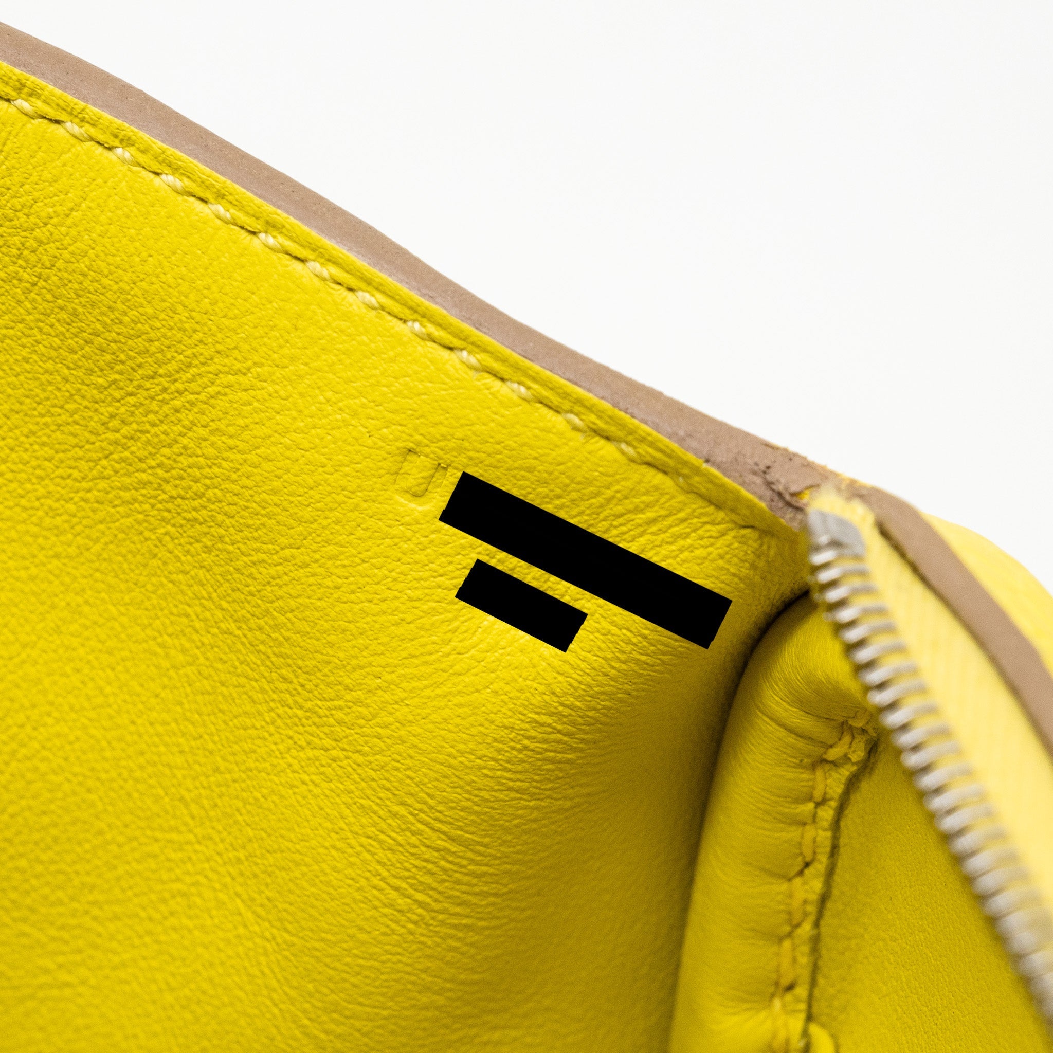 HERMES MINI LINDY CLEMENCE LIME SHW
