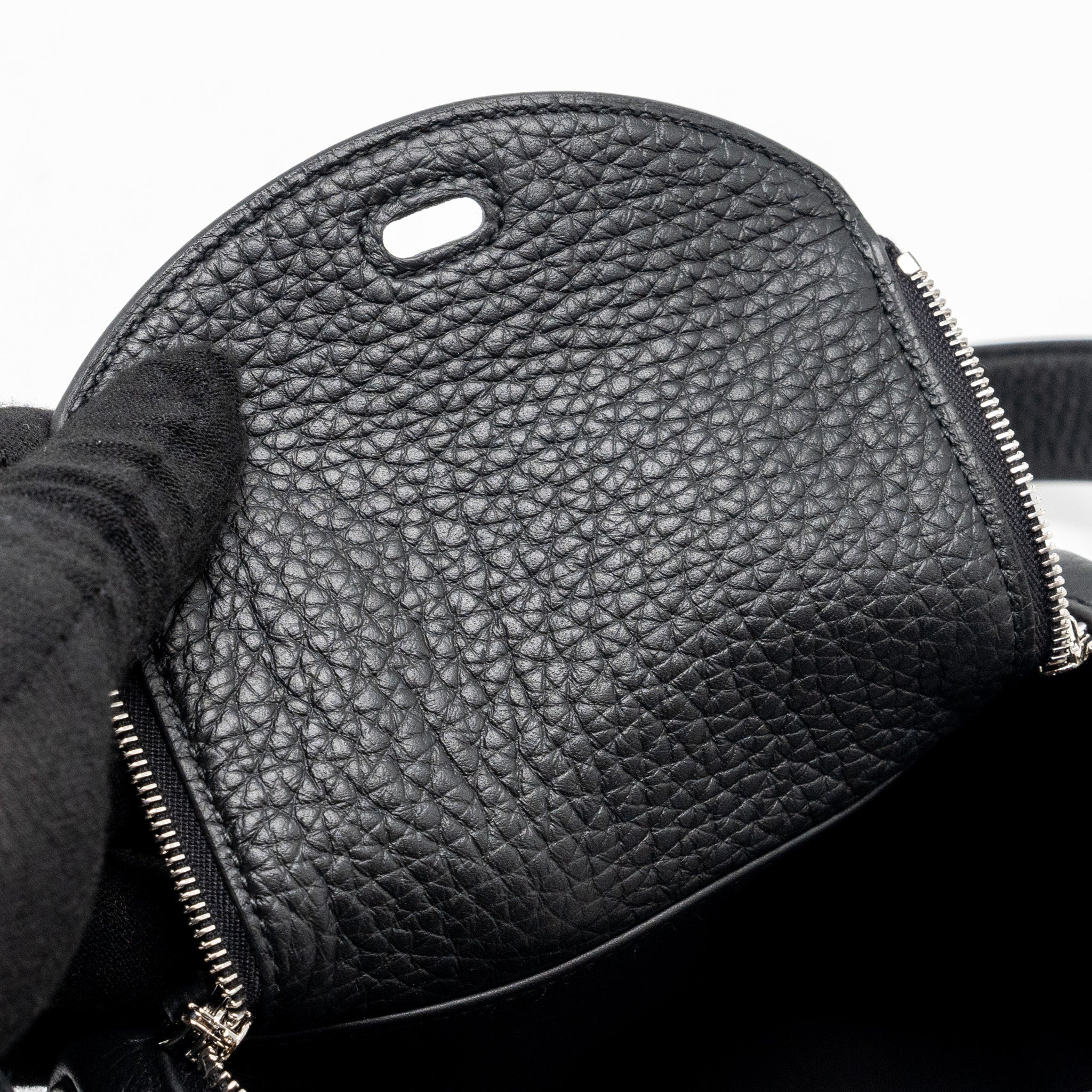 HERMES MINI LINDY CLEMENCE BLACK SHW