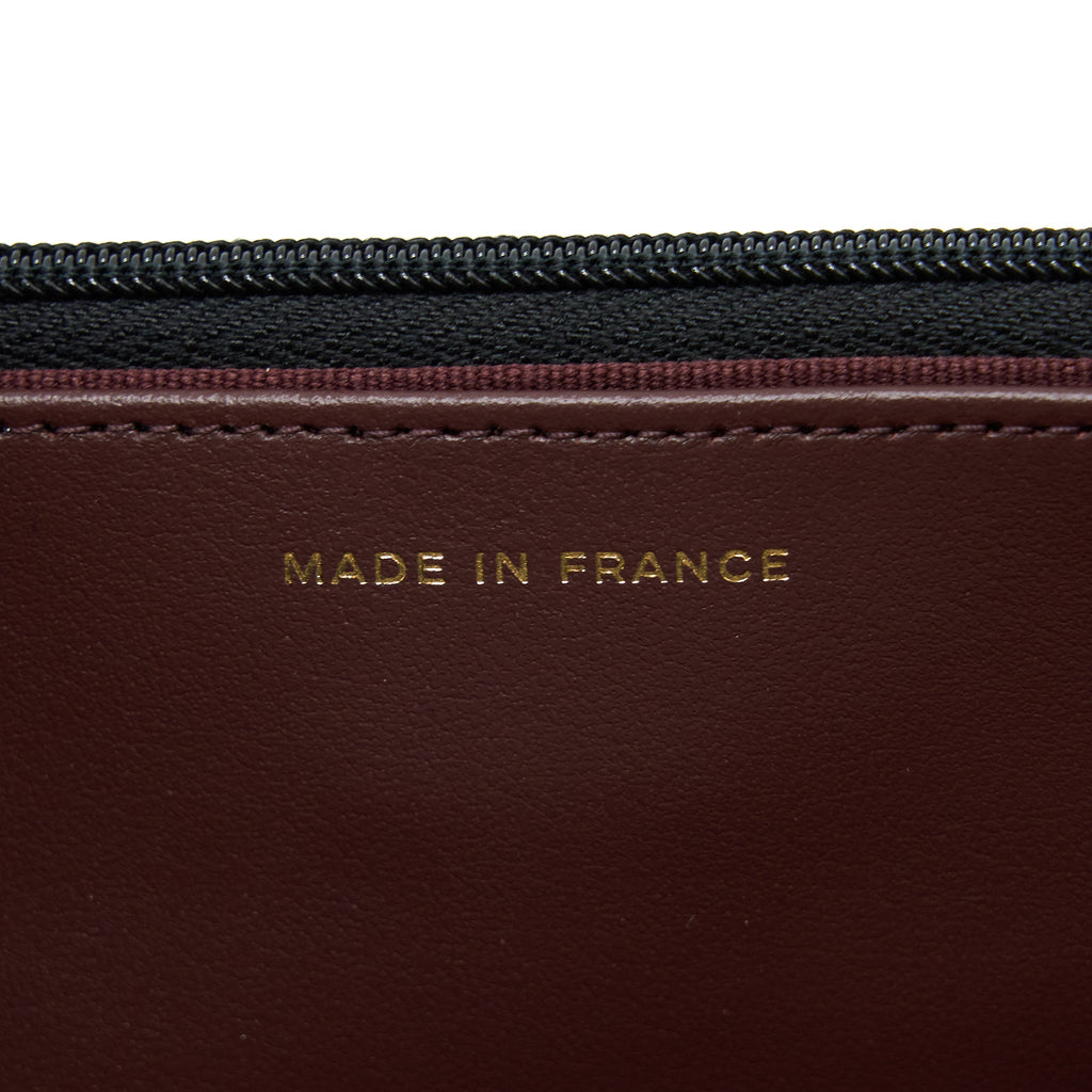 CHANEL CLASSIC WALLET ON CHAIN CAVIAR BLACK GHW (MICROCHIP)
