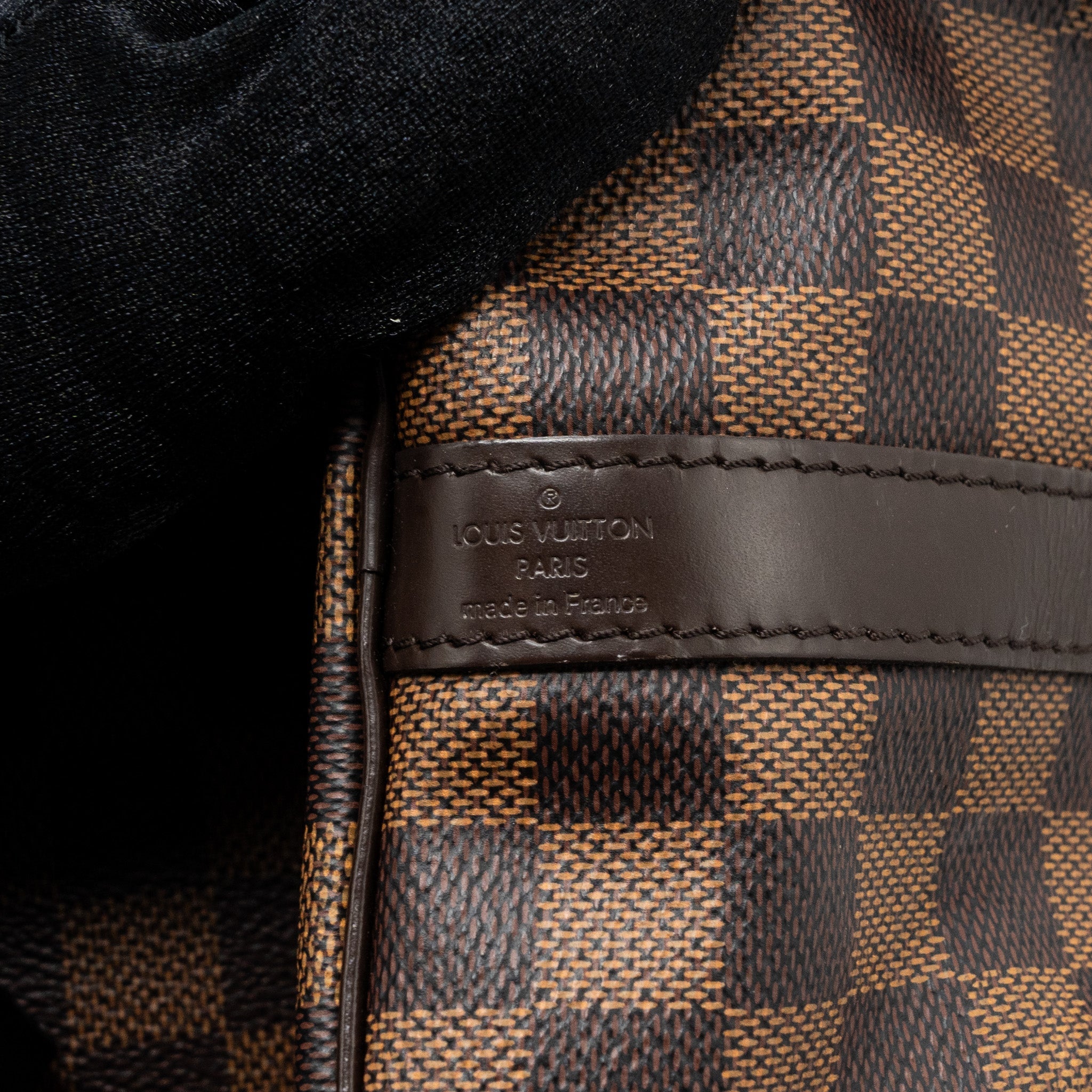 LOUIS VUITTON SPEEDY BANDOULIERE 30 DAMIER EBENE GHW