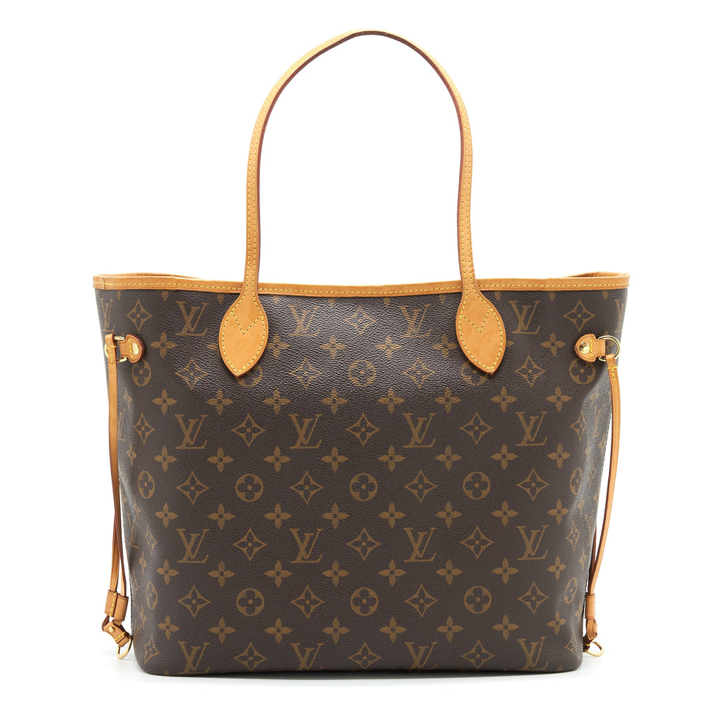 LOUIS VUITTON NEVERFULL MM MONOGRAM CANVAS BEIGE
