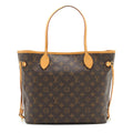 LOUIS VUITTON NEVERFULL MM MONOGRAM CANVAS BEIGE