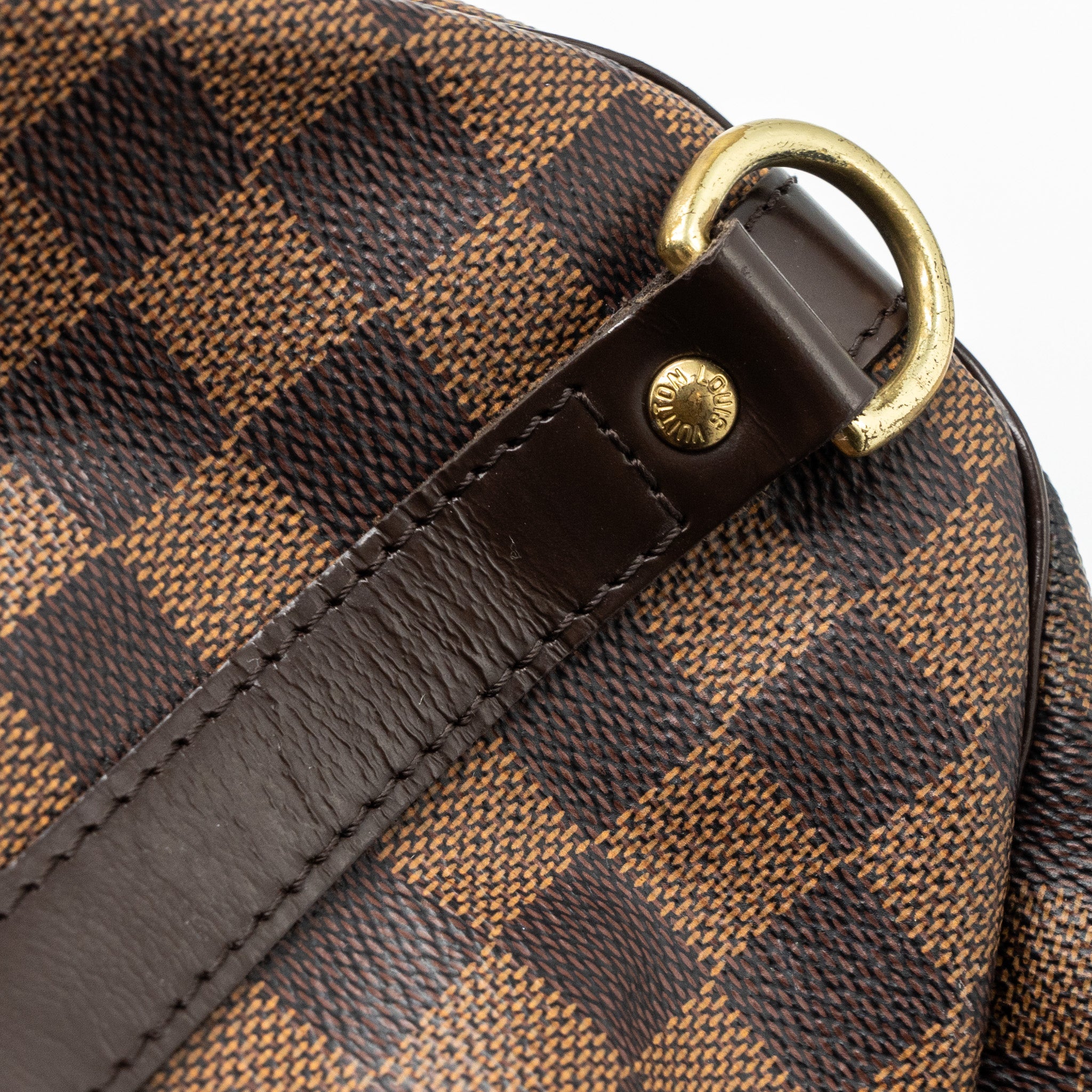 LOUIS VUITTON SPEEDY BANDOULIERE 30 DAMIER EBENE GHW
