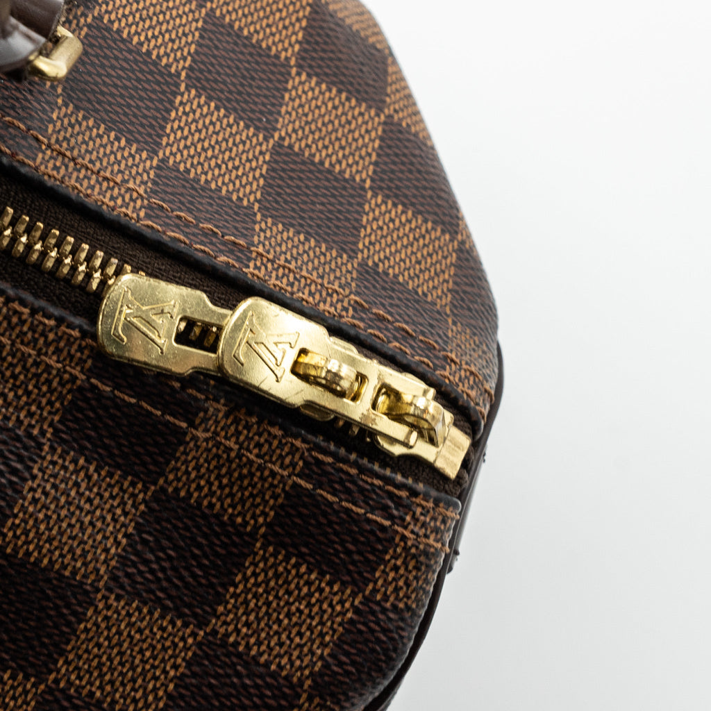 LOUIS VUITTON SPEEDY BANDOULIERE 30 DAMIER EBENE GHW