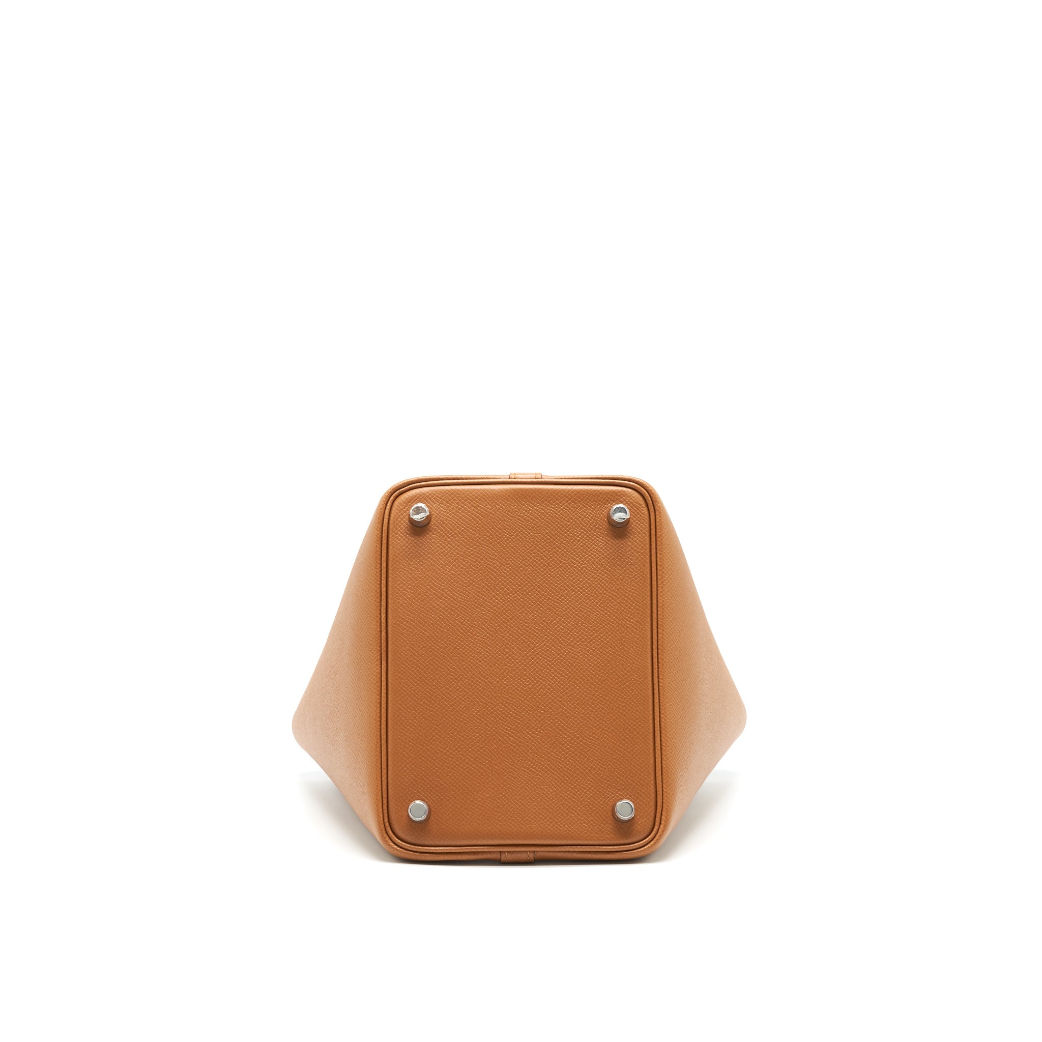 HERMES PICOTIN18 LOCK BAG GOLD / BLEU DE NORD/ ROUGE H EPSOM SHW