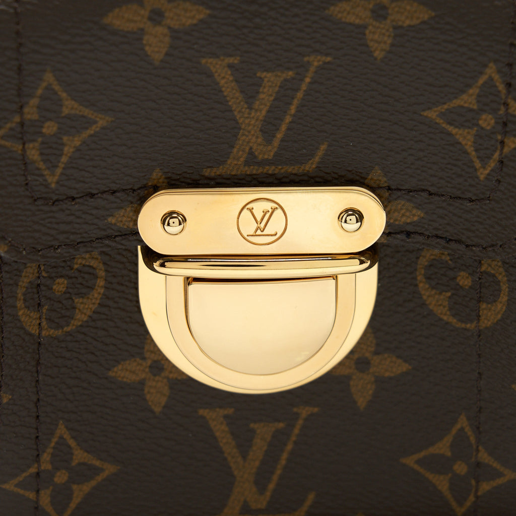 LOUIS VUITTON TOP HANDLE TOTE BAG MONOGRAM CANVAS GHW