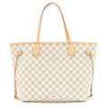 LOUIS VUITTON NEVERFULL MM DAMIER AZUR CANVAS /ROSE BALLERINE (NO INNER POUCH)