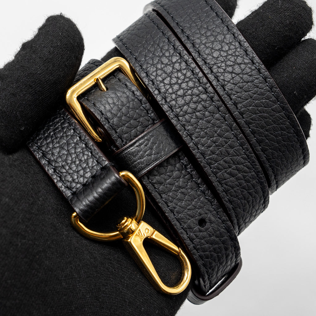 LOUIS VUITTON CAPUCINES BB TAURILLON CALFSKIN BLACK GHW