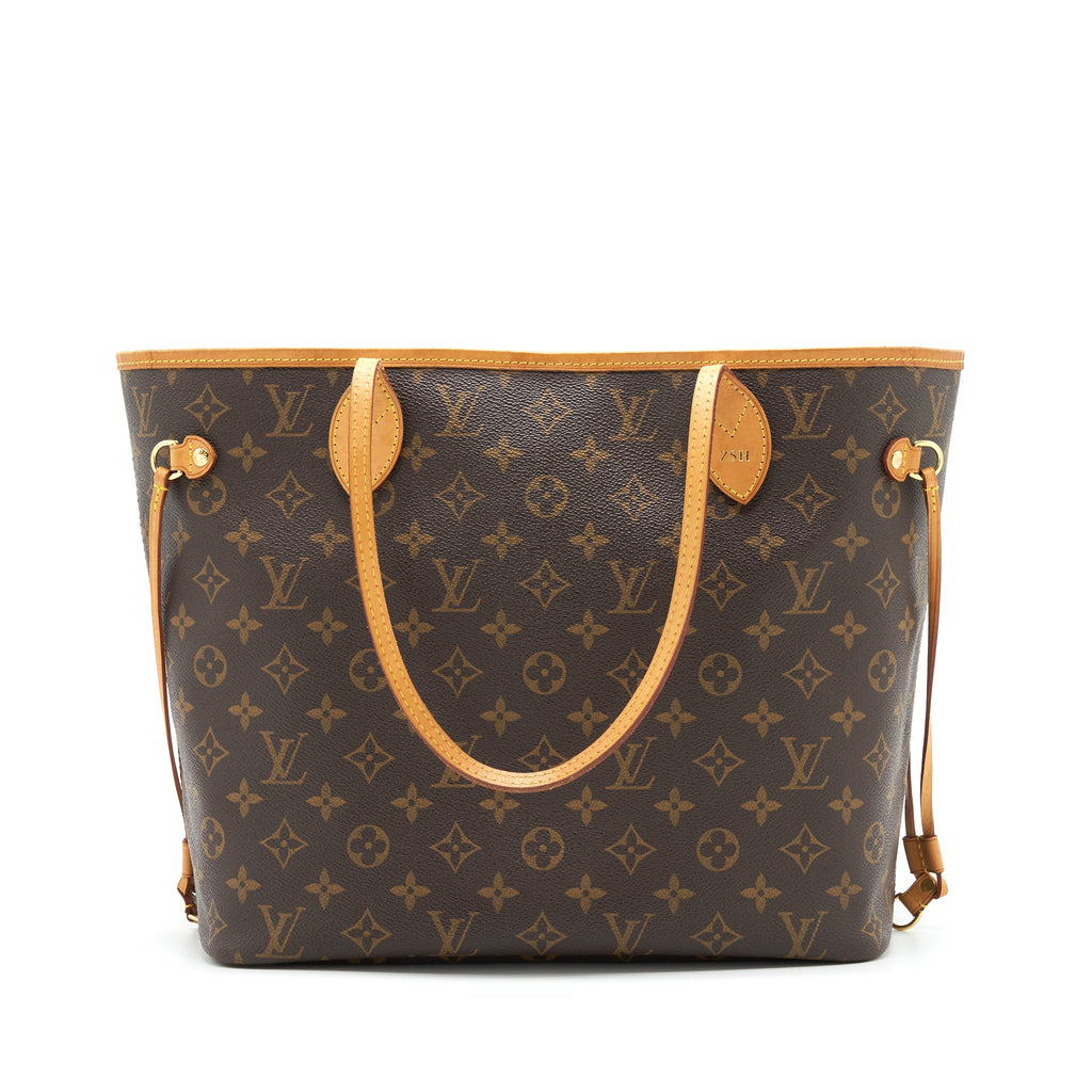 LOUIS VUITTON NEVERFULL MM MONOGRAM CANVAS BEIGE