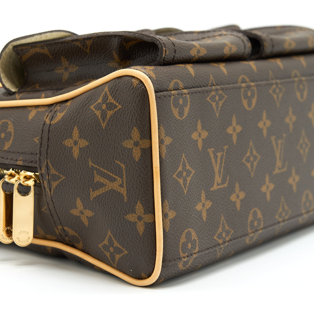 LOUIS VUITTON TOP HANDLE TOTE BAG MONOGRAM CANVAS GHW