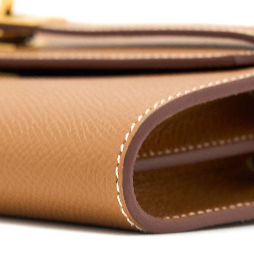 HERMES KELLY TO GO EPSOM GOLD GHW