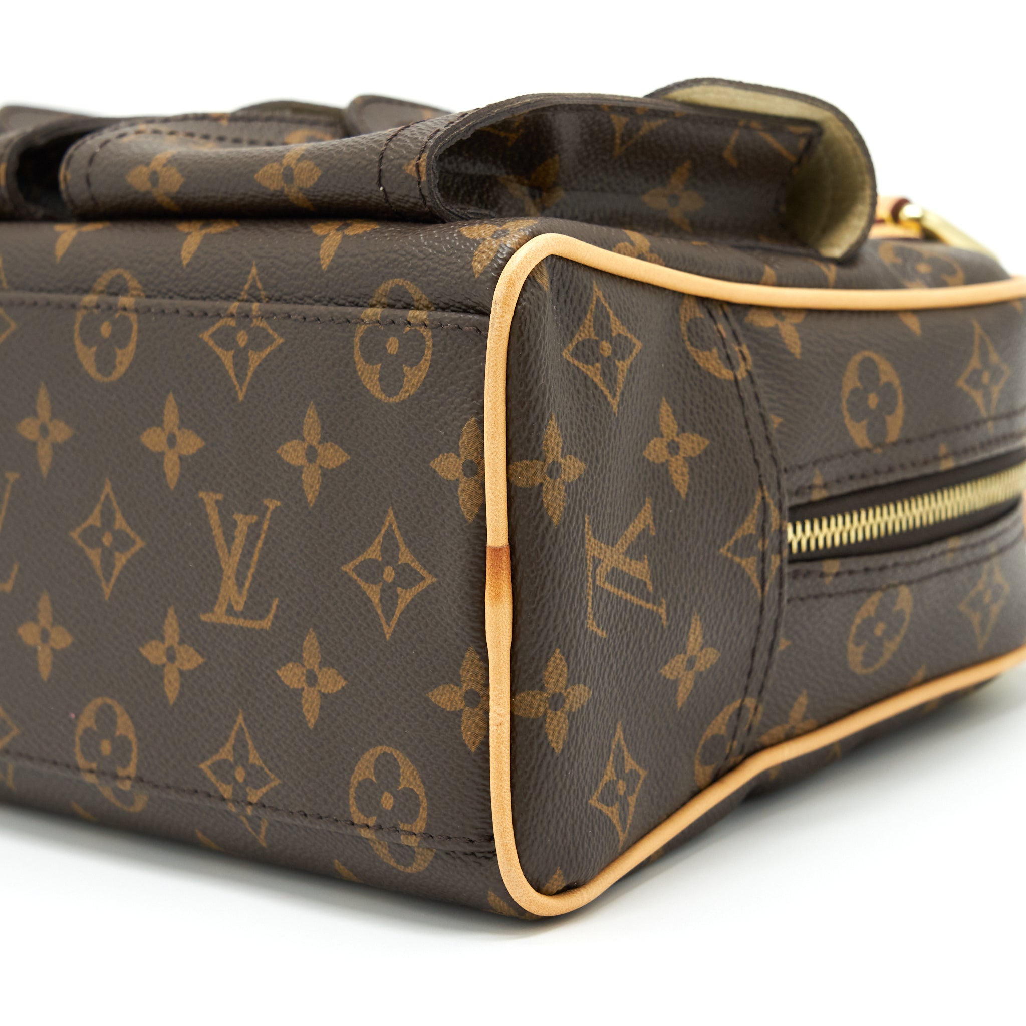 LOUIS VUITTON TOP HANDLE TOTE BAG MONOGRAM CANVAS GHW