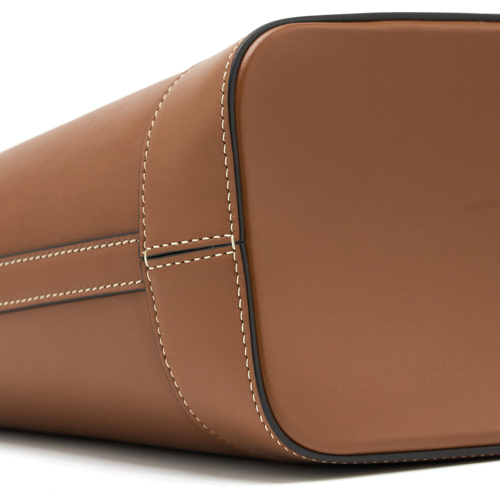 CELINE SMALL BUCKET CUIR TRIOMPHE CALFSKIN TAN GHW