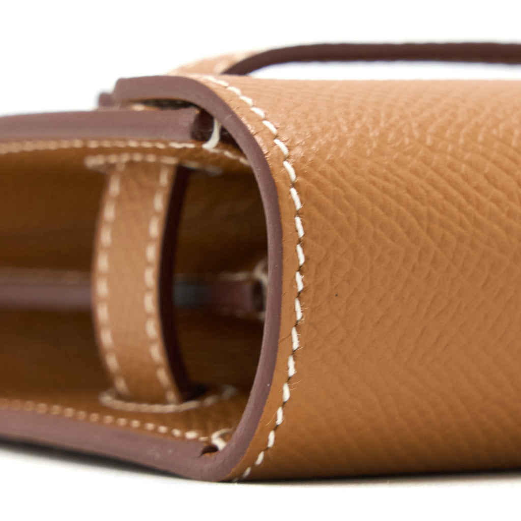 HERMES KELLY TO GO EPSOM GOLD GHW