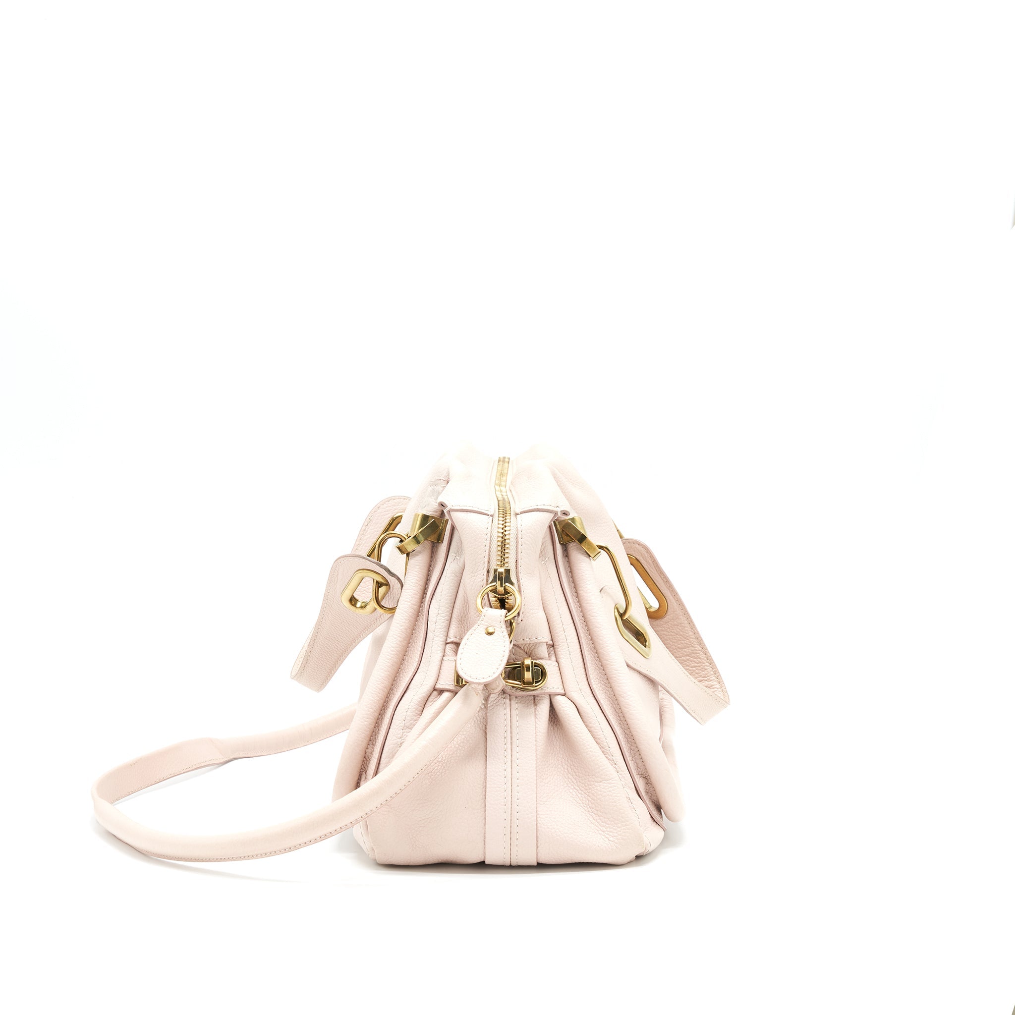 CHLOE PORTE EPAULE BAG LIGHT PINK