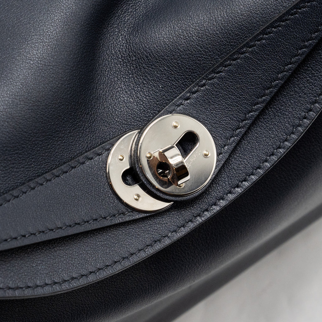HERMES LINDY 26 SWIFT BLUE INDIGO/ROSE POURPRE SHW