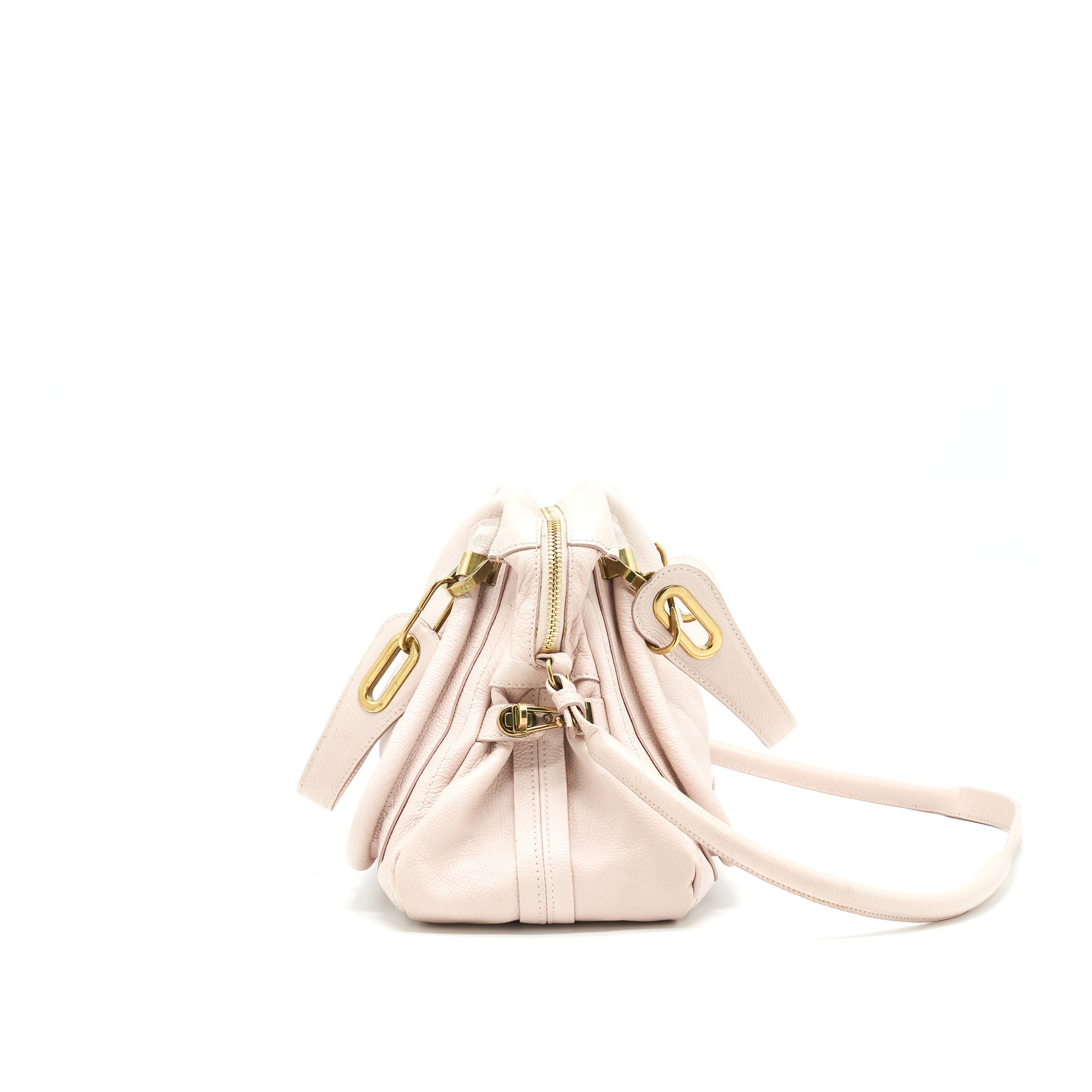 CHLOE PORTE EPAULE BAG LIGHT PINK