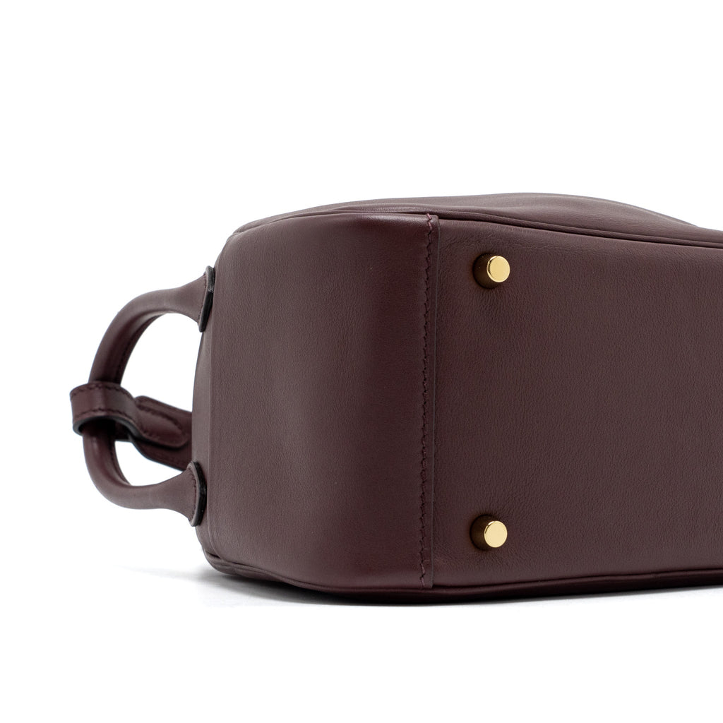 HERMES MINI LINDY SWIFT BORDEAUX GHW