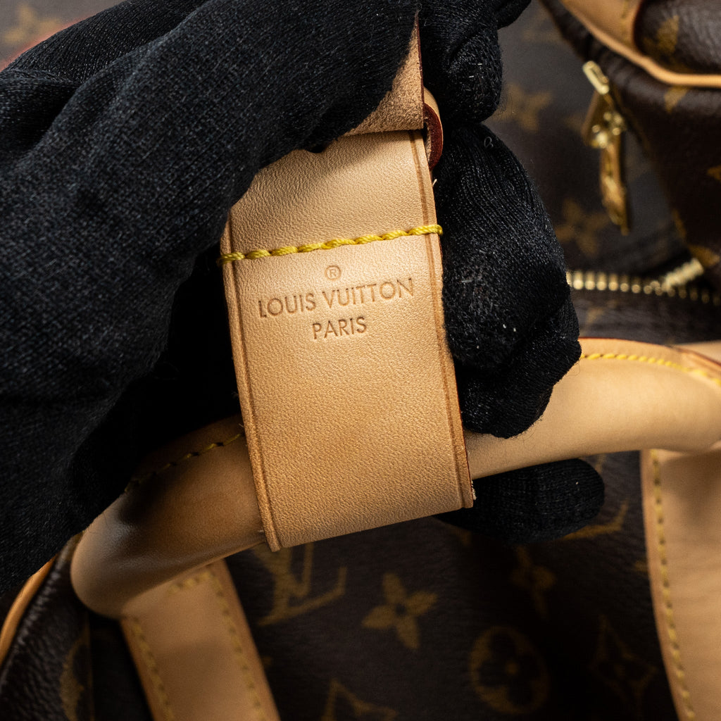 LOUIS VUITTON KEEPALL BANDOULIRE 50 MONOGRAM CANVAS GHW