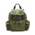 BURBERRY NYLON RUCKSACK BACKPACK GREEN GHW