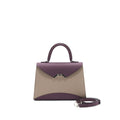 MOYNAT GABRIELLE PM IN PURPLE AND BEIGE SHW