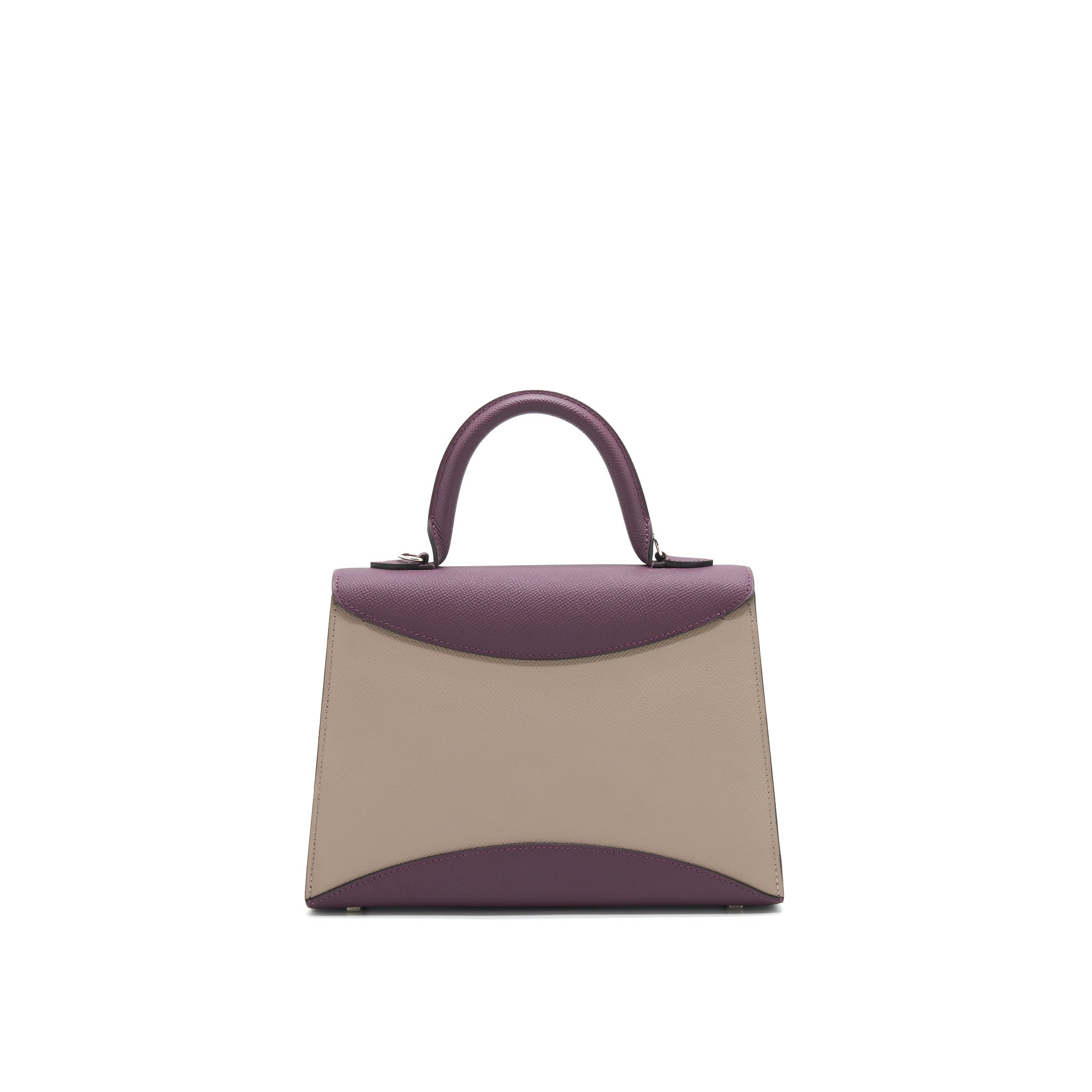 MOYNAT GABRIELLE PM IN PURPLE AND BEIGE SHW