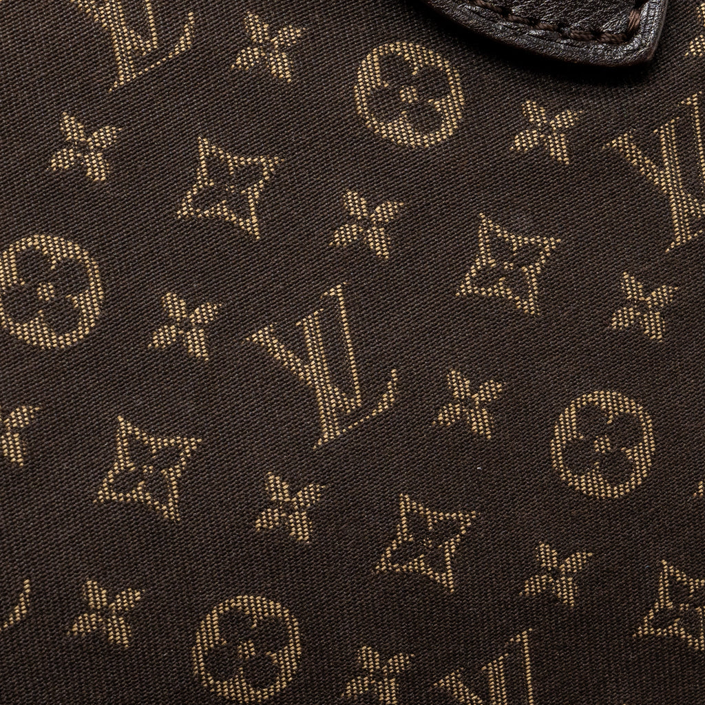 LOUIS VUITTON VINTAGE NEVERFULL MM FABRIC DARK BROWN GHW