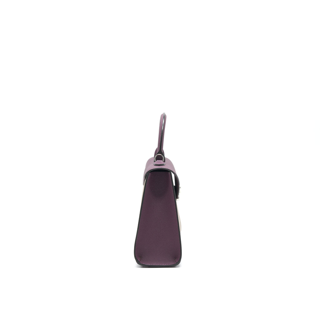 MOYNAT GABRIELLE PM IN PURPLE AND BEIGE SHW