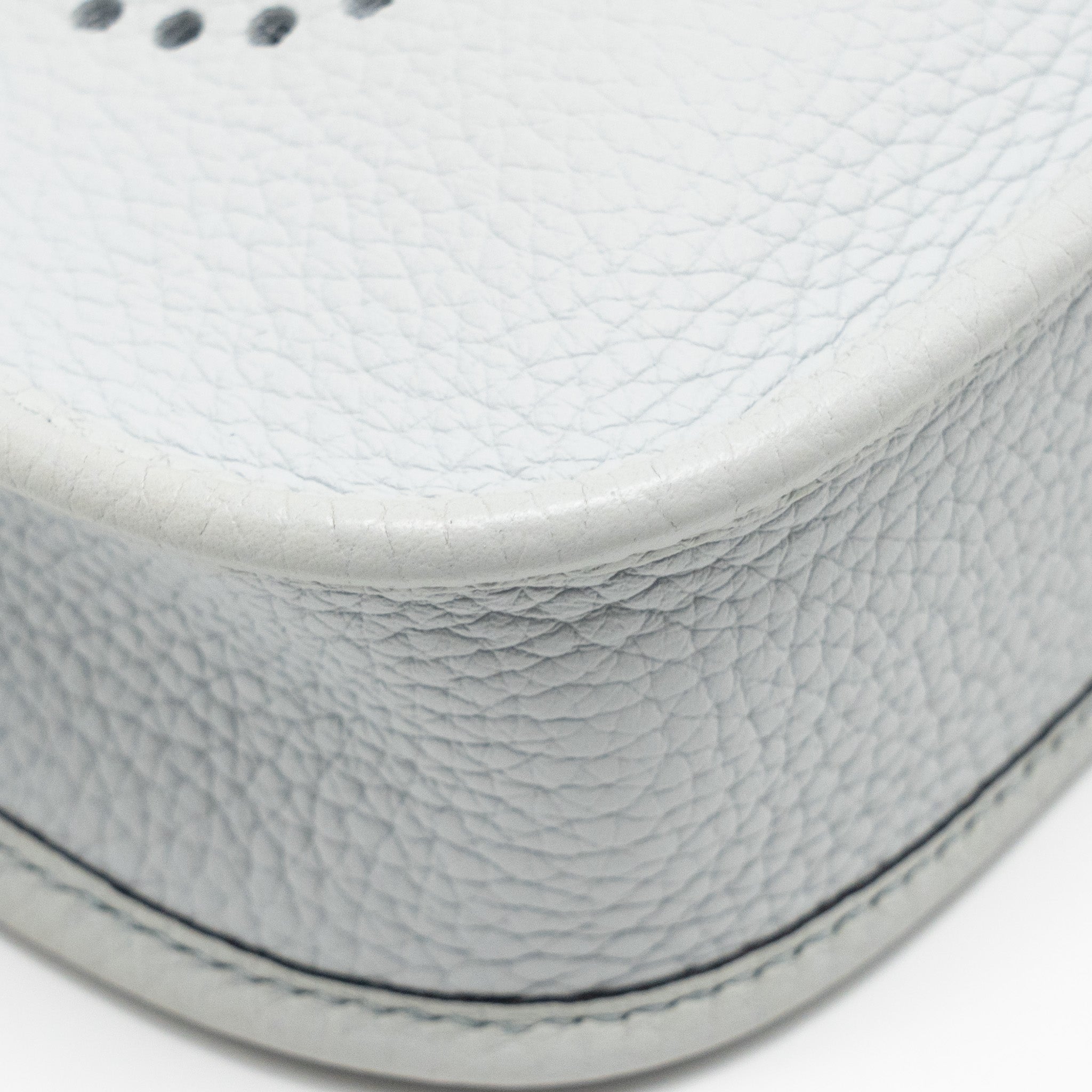 HERMES MINI EVELYN CLEMENCE BLEU PALE/BLEU INDIGO SHW