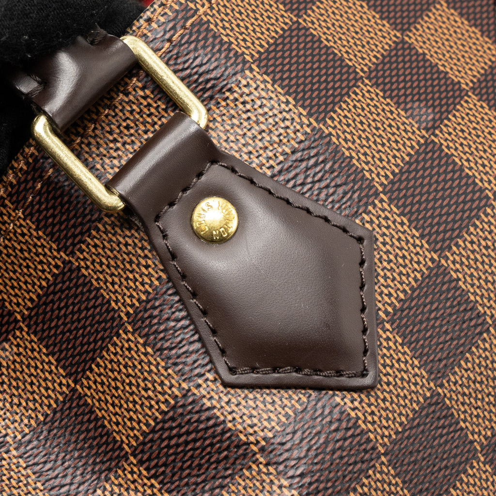 LOUIS VUITTON SPEEDY BANDOULIERE 25 DAMIER EBENE CANVAS GHW (NEW VERSION)