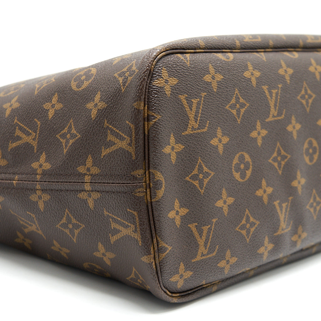 LOUIS VUITTON NEVERFULL MM MONOGRAM CANVAS BEIGE