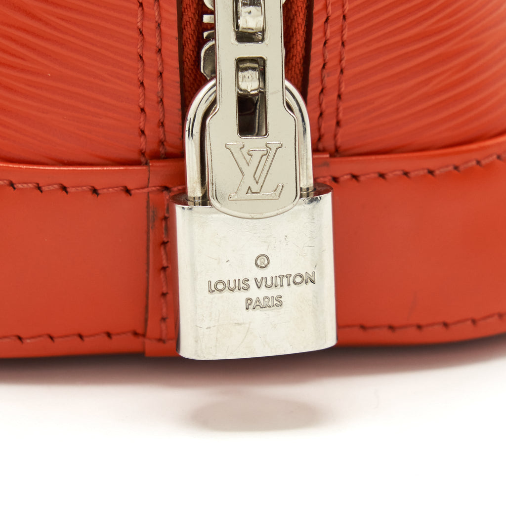 LOUIS VUITTON ALMA BB EPI ORANGE SHW