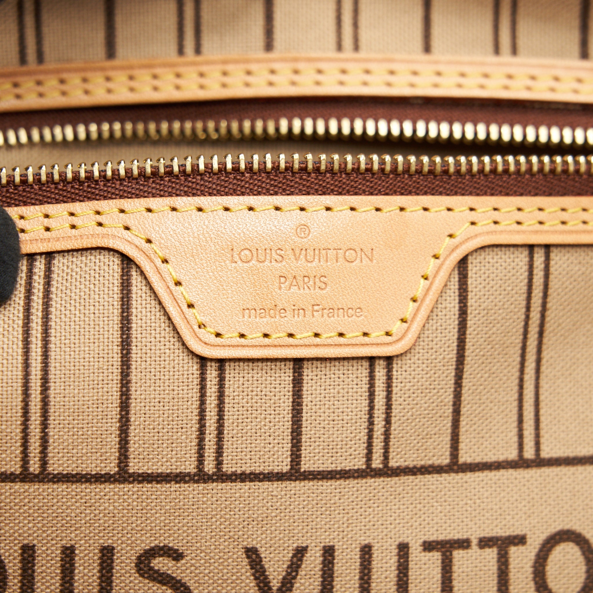 LOUIS VUITTON NEVERFULL MM MONOGRAM CANVAS BEIGE