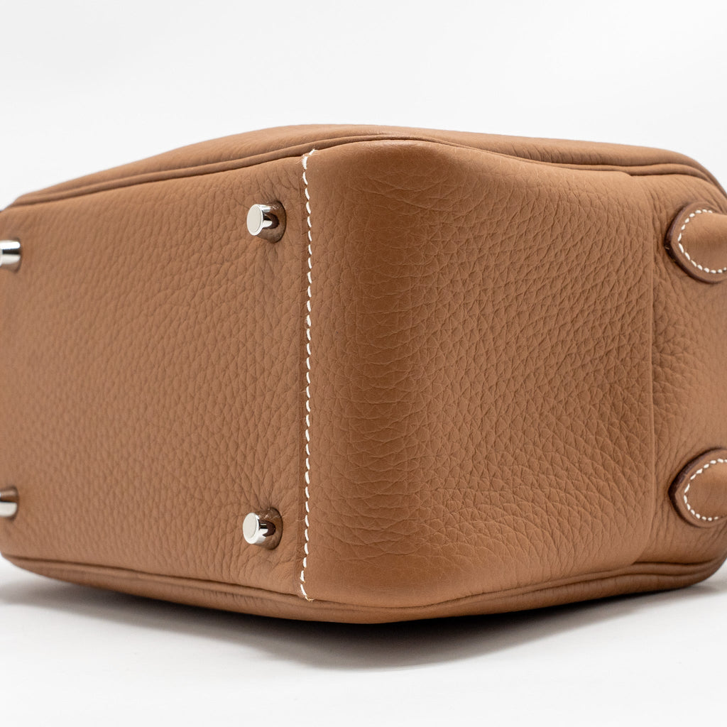 HERMES MINI LINDY II CLEMENCE GOLD SHW
